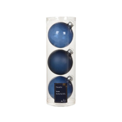 SFERA VETRO D10 BLU MIX
